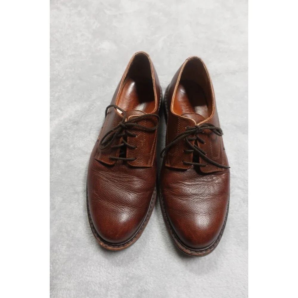 Mephisto‎ Marlon Mens Size 10.5 Derby Lace Up Goodyear Welt Brown Leather Oxford